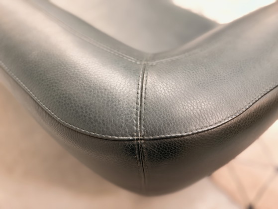 Leolux Flint 3.5-seater Sofa Raffino Turtle leather, 3-5 seaters, Green (photo 5 of 11)