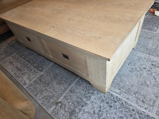 Jolie table basse en bois de chêne – Tables basses (photo 6 of 7)