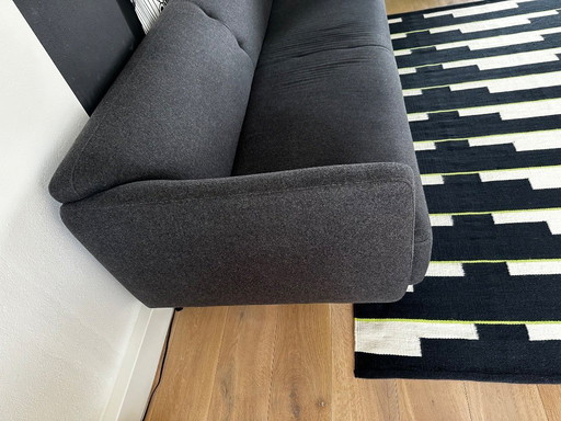 Boconcept Modena 3-seater sofa with gray Lux Felt fabric