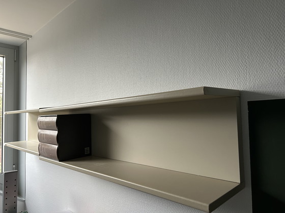 Image 1 of Hulsta wall-mounted cabinet, vintage 80s design.