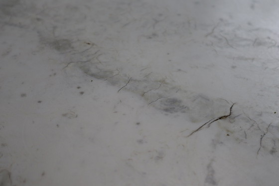 Image 1 of Angelo Mangiarotti ‘M1’ Dining Table in Solid Carrara Marble