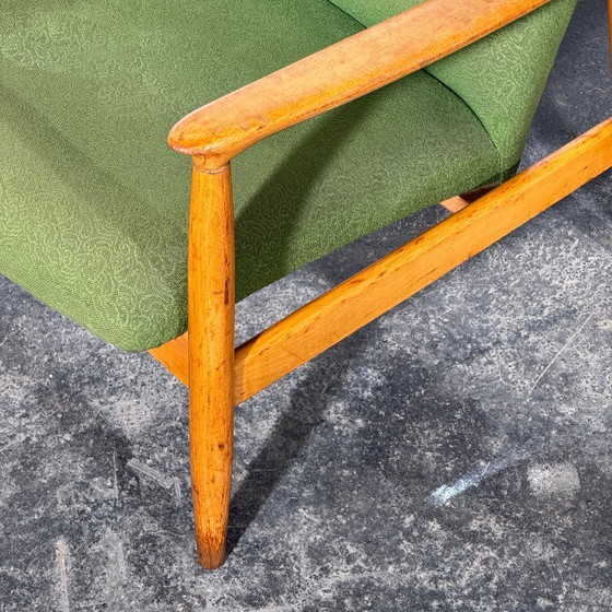 Paar GFM-64 Fauteuils van Edmund Homa, jaren 70 – Textile (photo 8 of 13)