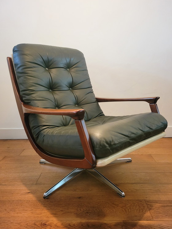 Image 1 of Vintage Eugen Schmidt Swivel Chair for Soloform 1960