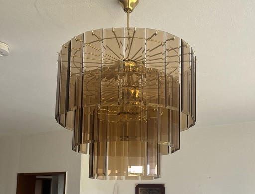 Vintage Kronleuchter +Tischlampe