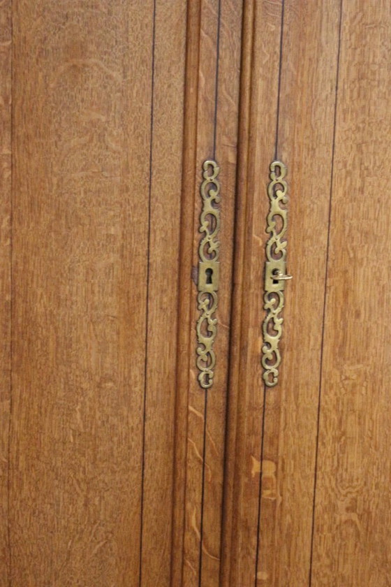 Antieke Linnenkast Louis Philippe-Stijl – Kledingkasten, Wood, Brass (photo 4 of 7)