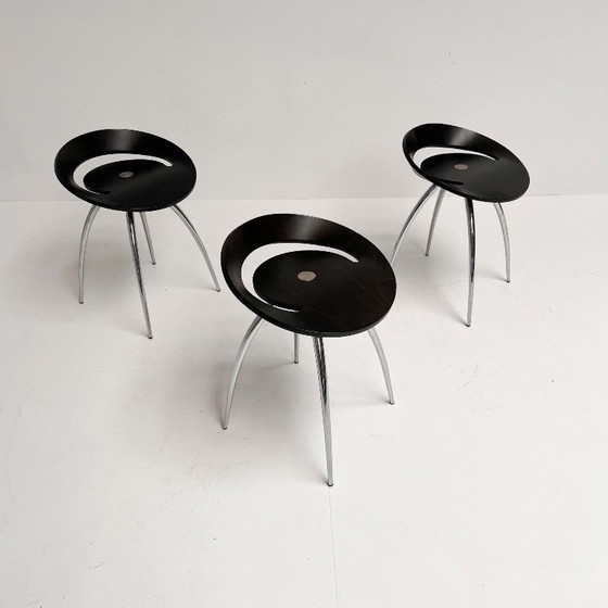 Image 1 of Set van 3 Magis Lyra krukjes van Sigurdur Thorsteinson, 1990's