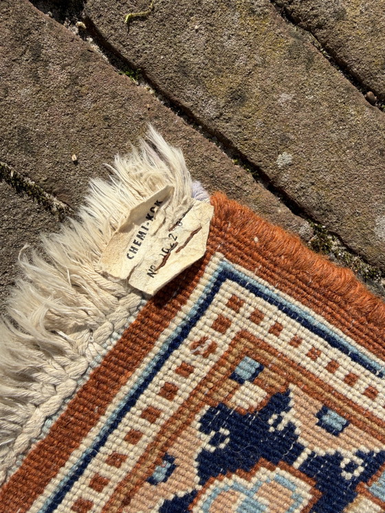 Image 1 of Prachtig vintage Perzisch tapijt – warme kleuren - 90x15 