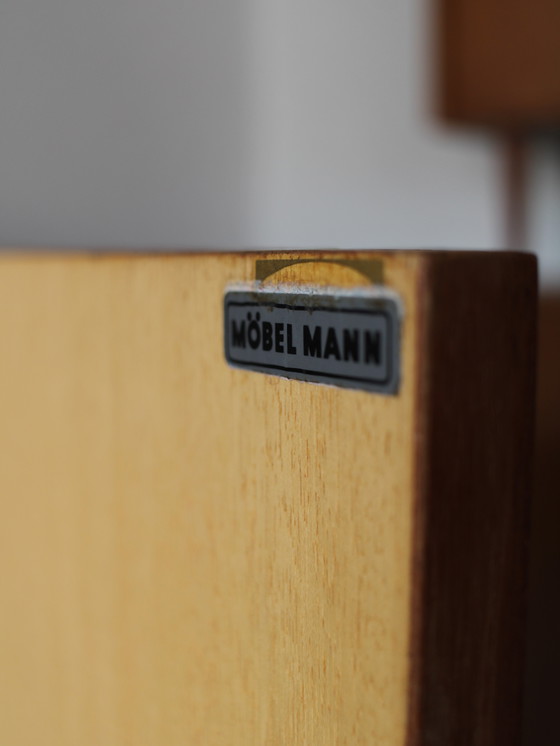 Image 1 of Vintage Swedish teak wall cabinet by Ulferts Tibro