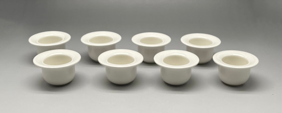 Image 1 of Arabia Finland „Arctica“ Eierbecher – 8er-Set – Skandinavisches Design