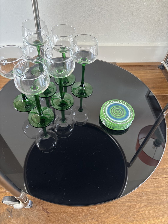 Image 1 of Vintage Ikea Strind zwart 90s