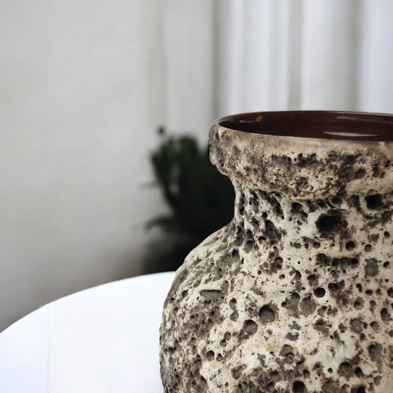 Image 1 of Vaso da terra Scheurich Fat Lava Vase 241-47, vintage anni '70