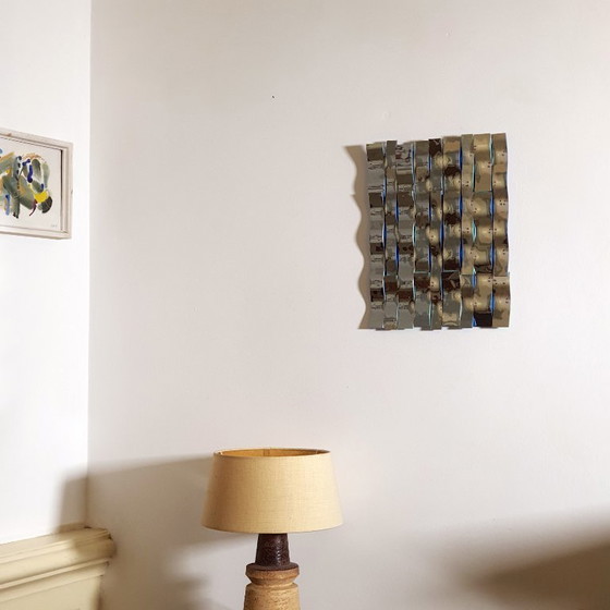 Image 1 of Objet mural miroir ONDE