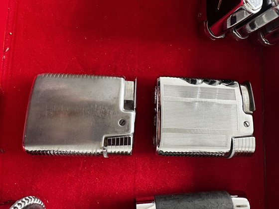 Image 1 of Set van 10 vintage Ronson aanstekers