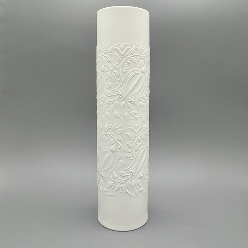 Weiße Porzellanvase - Bjørn Wiinblad Rosenthal Studio-Linie