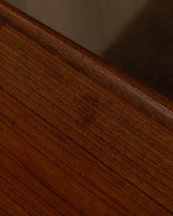 Image 1 of Deense teak salontafel van Grete Jalk met lattenrek, jaren 60