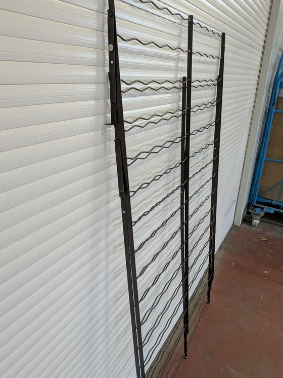 Image 1 of Casier à vin Rigidex original français 150 fl - Style industriel vintage