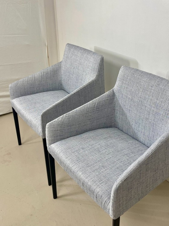 Image 1 of pair of Arper Saari design armchairs