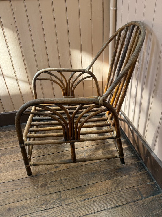 Image 1 of Rotan fauteuil