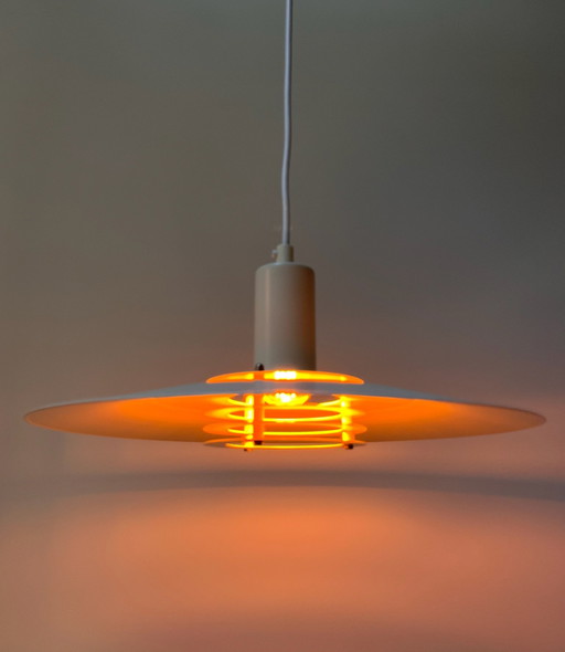 Vintage Lyfa Type 4000 Deense design hanglamp – jaren 70/80