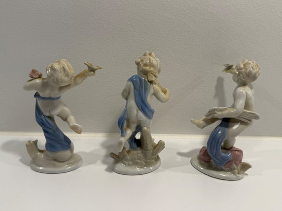 Early 20th century Antique Porcelain Figurines – Sculpture (photo 8 of 12)