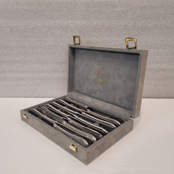 Image 1 of Cubertería “Royal Vieilli” Estilo Luis Xv, Metal Argente, S. Xx – Francia