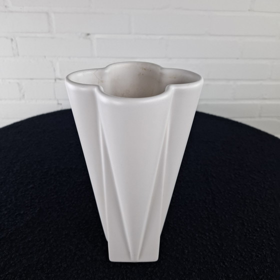 Image 1 of Vintage vaas Flora keramiek wit Jeroen Bechtold