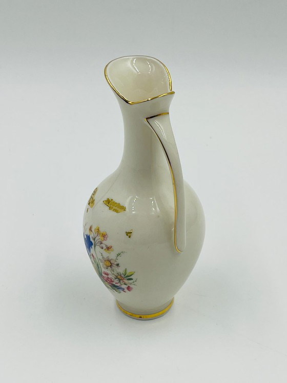Duo of Cottier Frères Vases, Ceramic, Creme (photo 13 of 15)