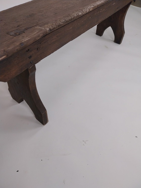 Image 1 of 1 x brutalistische Bank 1900.