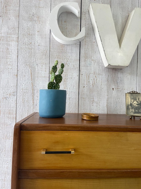 Image 1 of vintage chest of drawers