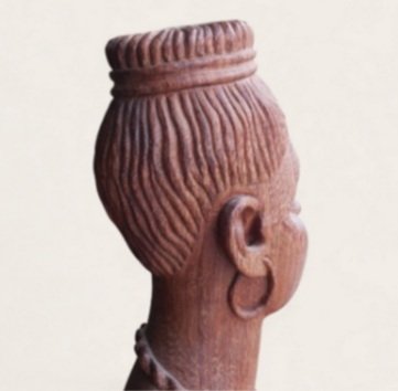 Image 1 of Femme africaine de la tribu Muaka, Congo belge