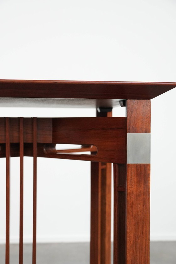 Image 1 of High square Art Deco design side table by Schuitema from the Decoforma series