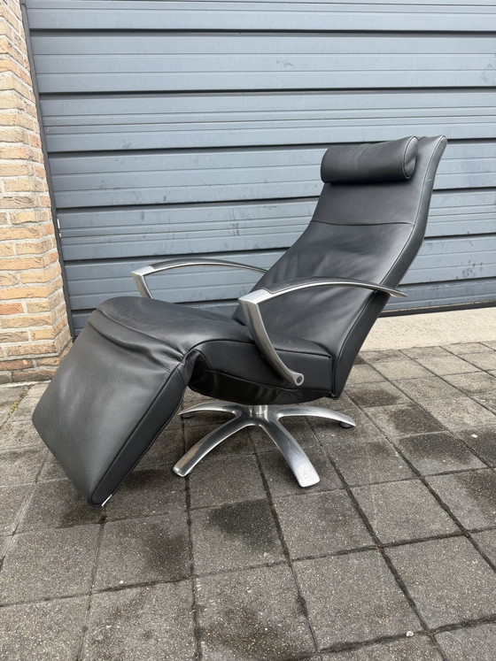 Image 1 of Recente Jori Brainbuilder relax zwart leder, medi, mono-move