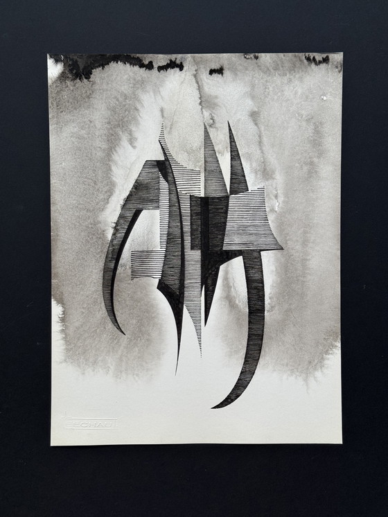 Image 1 of Eugène Eechaut (1928-2019) - Abstraktes Diptychon 1973