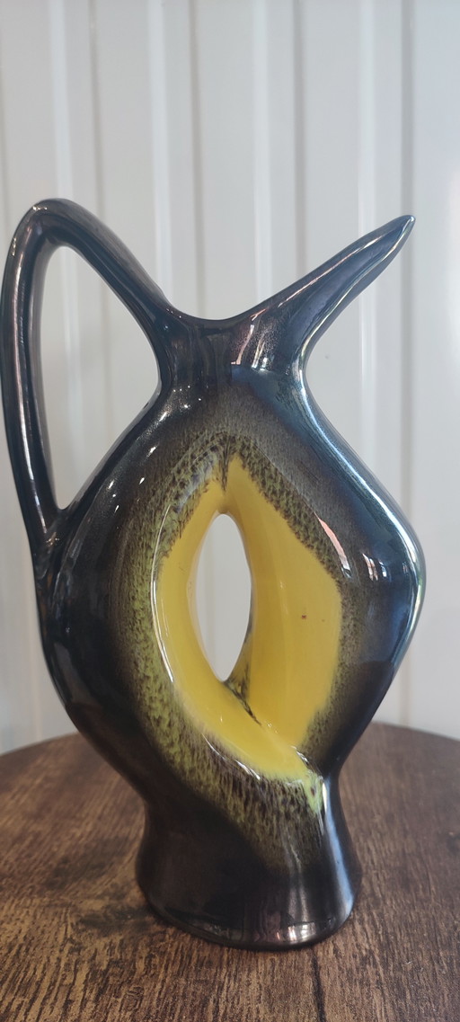 Vaso in ceramica Vallauris anni '50