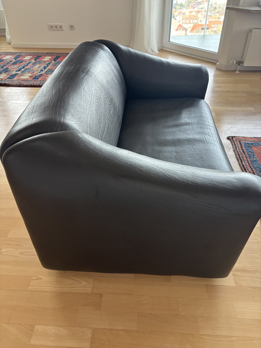 Desede DS47 Sofa Brown 1677 cigarro neck leather