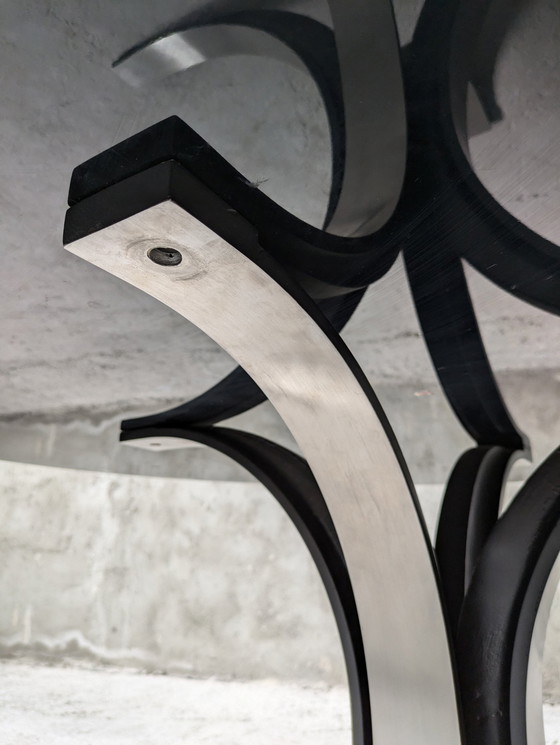 Image 1 of Tecno - Osvaldo BORSANI & Eugenio GERLI - Tisch - T69 Tisch - Aluminium, Schwarz lackiert