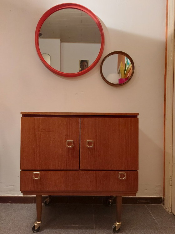 Image 1 of Cassettiera su ruote di metà secolo, anni '70