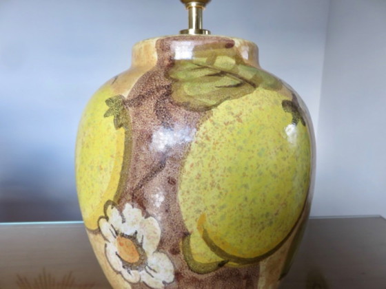 Image 1 of Keramische lamp van Hubert Olivier, Frankrijk, jaren 80.