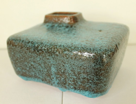 Pieter Groeneveldt MCM Blockvase, Kaminvase, 1950er/1960er Jahre – Vasen, Ceramic (photo 15 of 17)