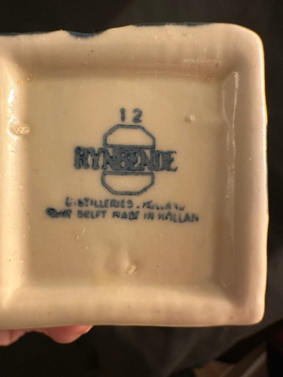 Image 1 of Maisons KLM en faïence bleue de Delft (n° 10, 12, 22, 35, 42 et 63)