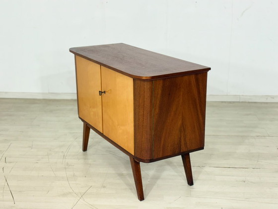Image 1 of Commode/dressoir/vintage barkast uit het midden van de 20e eeuw – jaren 60
