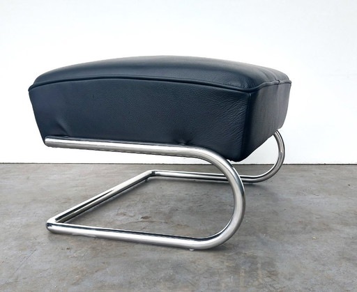 Thonet S411 footstool/pouf. Matches Gispen 405, among others | izgs