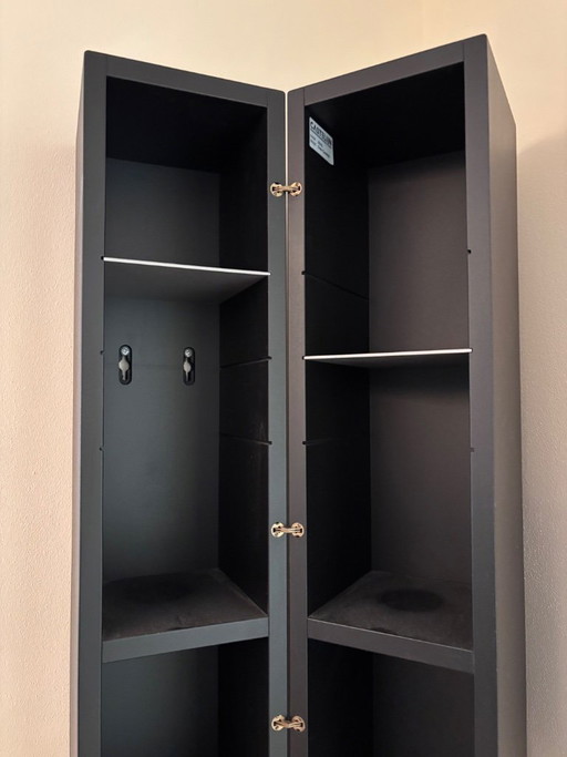 Media-Kast Dual Van Coen Castelijn In Zwart – wandkast, Wood