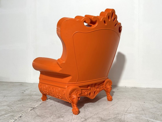 2x Slide Queen Of Love Armchairs - Moro & Pigatti - Set of 2 - Orange - Indoor & Outdoor – Plastic (photo 7 of 7)
