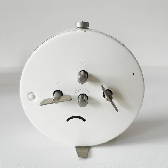 Image 1 of Vintage mid-century HEMA wekker wit 1970s