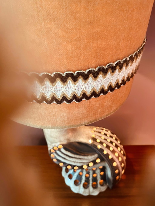 Grote Georges Pelletier “70’s Accolay-Stijl Zoömorfische Sculptuurlamp