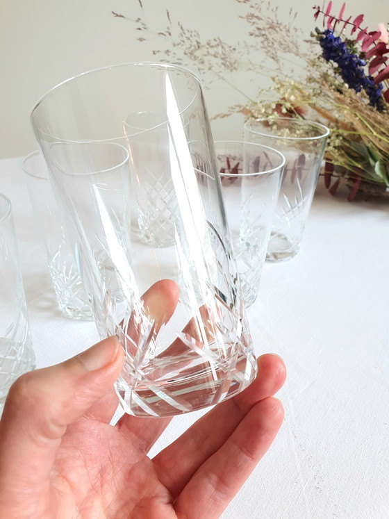 Image 1 of Antique crystal glasses