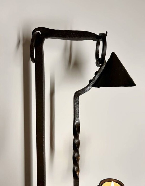 Image 1 of Large 60's Brutalist candle holder