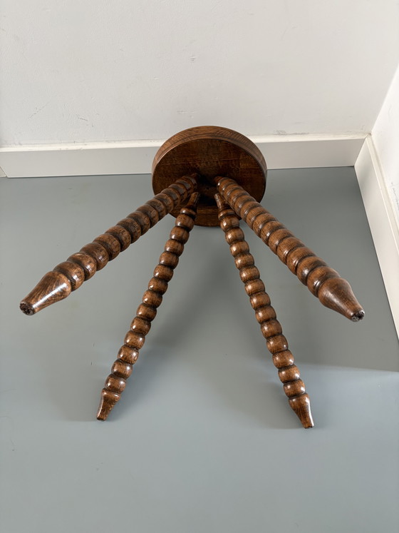 Image 1 of Sgabello Bobbin francese vintage