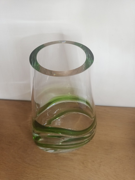 Image 1 of Kronos crystal vase.